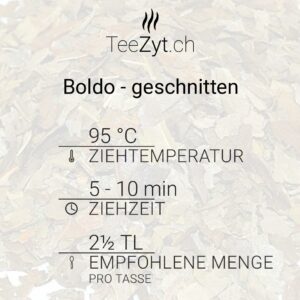 Ein Bild von Boldo - geschnitten, in der Kategorie Kräutertee und Gewürztee Tee Monokräuter
