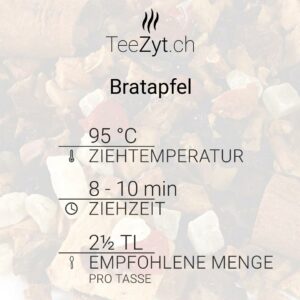 Ein Bild von Bratapfel, in der Kategorie Früchtetee