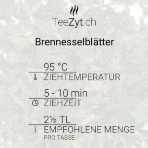 Ein Bild von Brennnesselblätter geschnitten, in der Kategorie Kräutertee und Gewürztee Tee Monokräuter