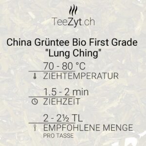 Ein Bild von China Grüntee Bio First Grade 