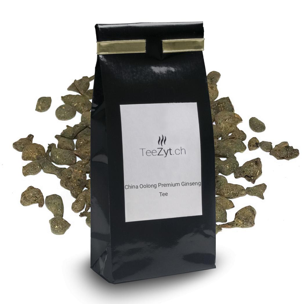 Ein Bild von China Oolong Premium Ginseng Tee, in der Kategorie Grün Tee pur Oolong Tee Chinesischer Grüntee