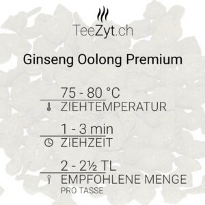 Ein Bild von China Oolong Premium Ginseng Tee, in der Kategorie Grün Tee pur Oolong Tee Chinesischer Grüntee