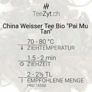 Ein Bild von China Weisser Tee Bio 
