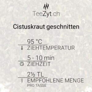 Ein Bild von Cistuskraut geschnitten, in der Kategorie Kräutertee und Gewürztee Tee Monokräuter