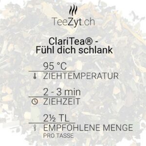 Ein Bild von ClariTea® - Fühl dich schlank, in der Kategorie Kräutertee und Gewürztee Tee