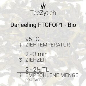 Ein Bild von Darjeeling FTGFOP1 - Bio, in der Kategorie Schwarz Tee pur Bio Tee Darjeeling Tea kaufen