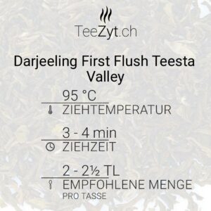 Ein Bild von Darjeeling First Flush Teesta Valley, in der Kategorie Schwarz Tee pur Darjeeling Tea kaufen