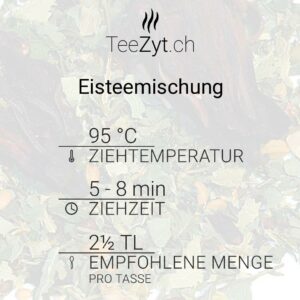 Ein Bild von Eisteemischung, in der Kategorie Kräutertee und Gewürztee Tee