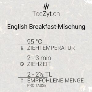 Ein Bild von English Breakfast-Mischung, in der Kategorie Schwarz Tee pur Ceylon Sri Lanka Tee Assam Tee
