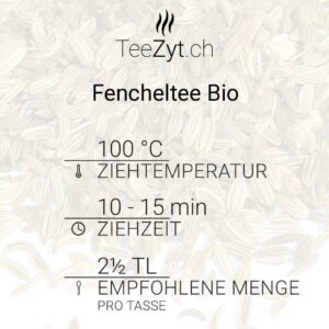 Ein Bild von Fencheltee Bio, in der Kategorie Kräutertee und Gewürztee Bio Tee Monokräuter