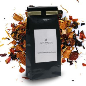 Ein Bild von Früchtetee Maracuja Orange, in der Kategorie Früchtetee Tee