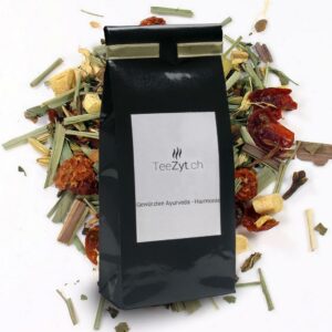 Ein Bild von Gewürztee Ayurveda - Harmonie, in der Kategorie Kräutertee und Gewürztee Tee Ayurveda Tee