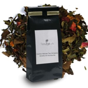 Ein Bild von Grüntee Weisser Tee Himbeere Kirsche mit Kombucha, in der Kategorie Grün Tee aromat. Grüntee Chinesischer Grüntee