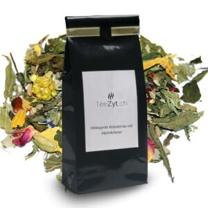 Ein Bild von Hildegards Kräutertee mit Alpenkräuter, in der Kategorie Kräutertee und Gewürztee Tee