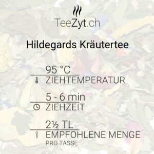 Ein Bild von Hildegards Kräutertee mit Alpenkräuter, in der Kategorie Kräutertee und Gewürztee Tee