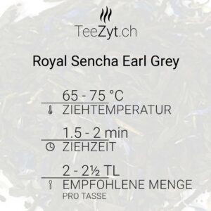 Ein Bild von Japan Grüntee Royal Sencha Earl Grey, in der Kategorie Grün Tee aromat. Japanischer Grüntee Sencha Tee Earl Grey