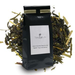 Ein Bild von Japan Grüntee Sencha mit Ingwer