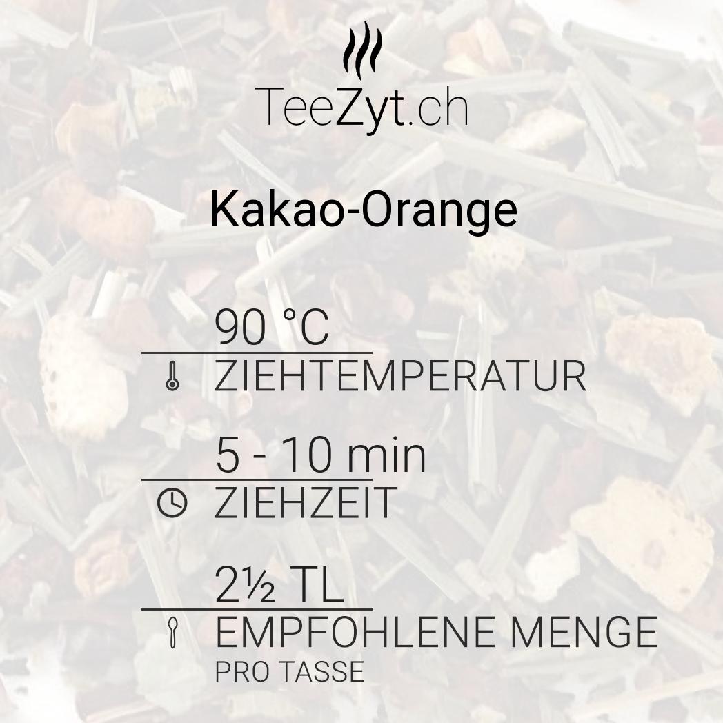 Ein Bild von Kakao-Orange, in der Kategorie Kräutertee und Gewürztee Wintertee
