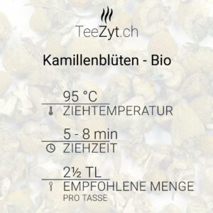 Ein Bild von Kamillenblüten - Bio, in der Kategorie Kräutertee und Gewürztee Bio Tee Monokräuter