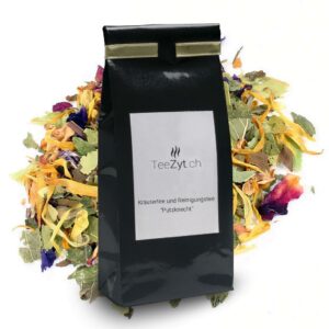 Ein Bild von Kräutertee und Reinigungstee 