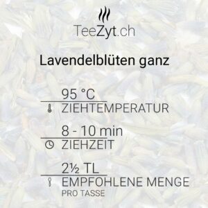 Ein Bild von Lavendelblüten ganz, in der Kategorie Kräutertee und Gewürztee Tee Monokräuter