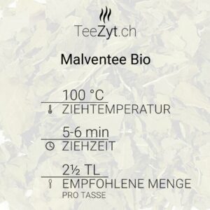 Ein Bild von Malventee Bio, in der Kategorie Kräutertee und Gewürztee Bio Tee Monokräuter