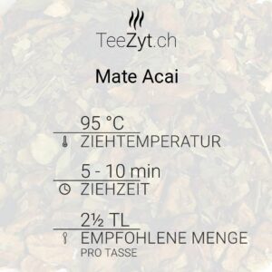 Ein Bild von Mate Acai, in der Kategorie Mate Tee und Lapacho