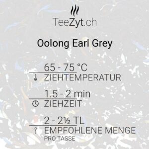 Ein Bild von Oolong Tee Earl Grey, in der Kategorie Grün Tee aromat. Oolong Tee Chinesischer Grüntee Earl Grey