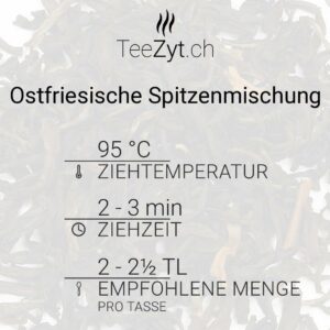 Ein Bild von Ostfriesische Spitzenmischung, in der Kategorie Schwarz Tee pur Ceylon Sri Lanka Tee