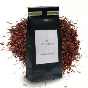 Ein Bild von Rooibush Earl Grey, in der Kategorie Rotbusch und Honeybuschtee Tee Earl Grey