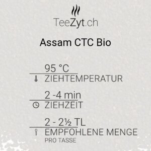 Ein Bild von Schwarztee Assam CTC Bio, in der Kategorie Schwarz Tee pur Bio Tee Assam Tee