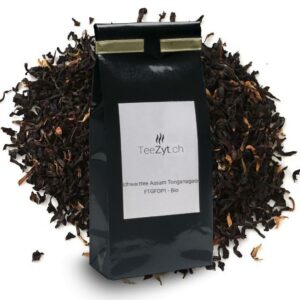 Ein Bild von Schwarztee Assam Tonganagaon FTGFOP1 - Bio, in der Kategorie Schwarz Tee pur Assam Tee