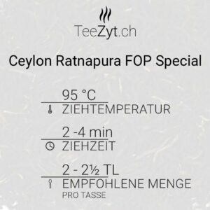 Ein Bild von Schwarztee Ceylon Ratnapura FOP Special, in der Kategorie Schwarz Tee pur