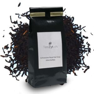 Ein Bild von Schwarztee Royal Earl Grey ohne Koffein, in der Kategorie Schwarz Tee aromat. Earl Grey