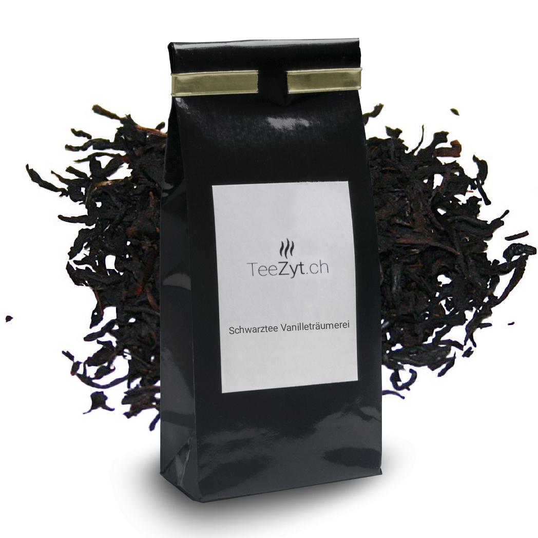 Ein Bild von Schwarztee Vanilleträumerei, in der Kategorie Schwarz Tee aromat. Ceylon Sri Lanka Tee