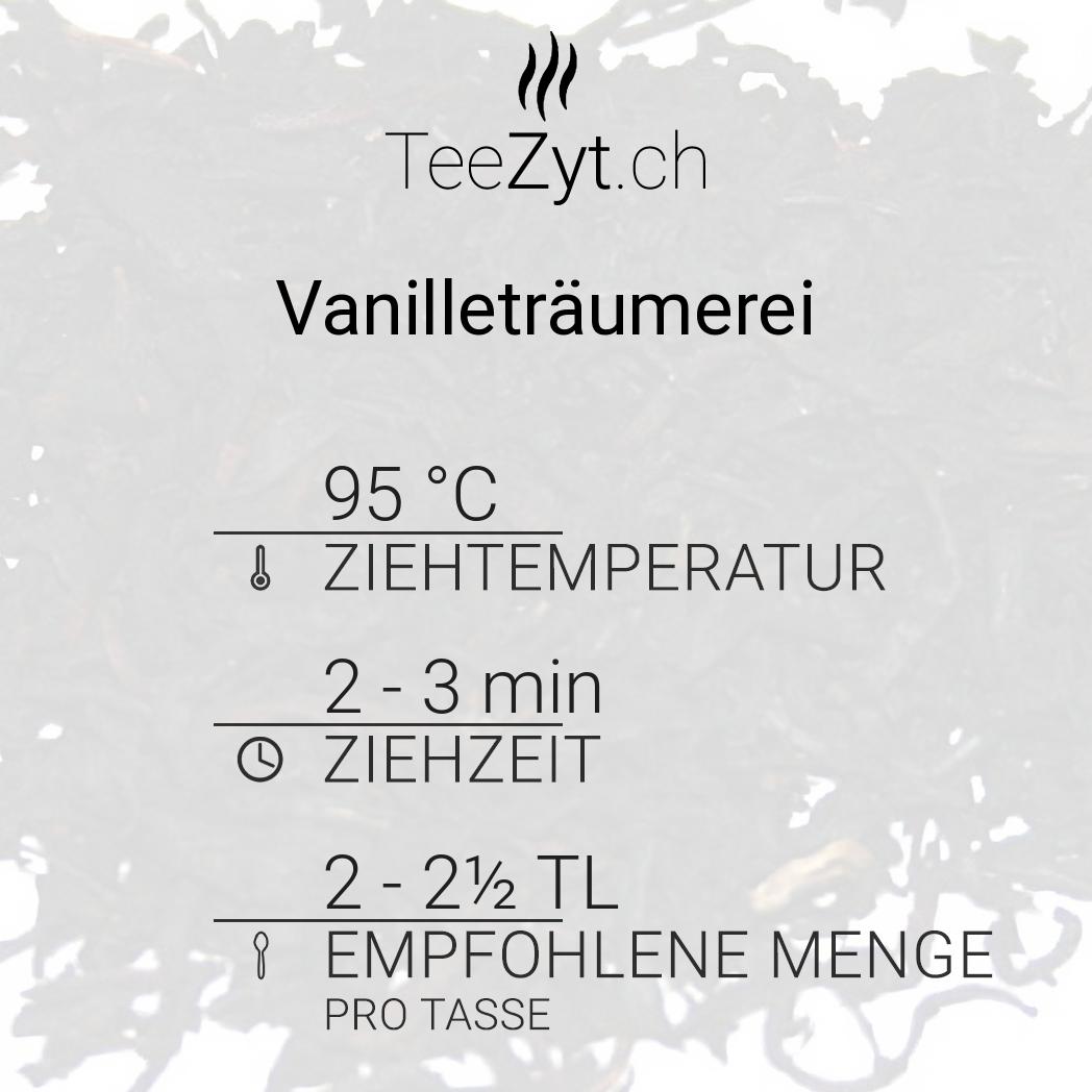 Ein Bild von Schwarztee Vanilleträumerei, in der Kategorie Schwarz Tee aromat. Ceylon Sri Lanka Tee