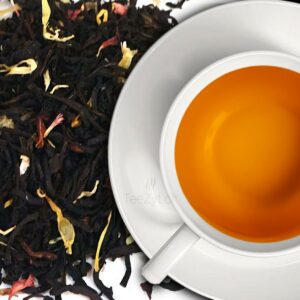 Ein Bild von Schwarztee für Fondue Apfel Kirsch, in der Kategorie Schwarz Tee aromat. Kräutertee und Gewürztee