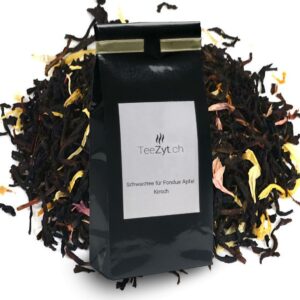 Ein Bild von Schwarztee für Fondue Apfel Kirsch, in der Kategorie Schwarz Tee aromat. Kräutertee und Gewürztee