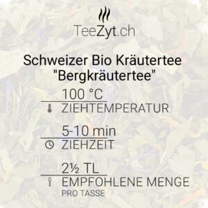 Ein Bild von Schweizer Bio Kräutertee