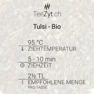 Ein Bild von Tulsi Königsbasilikum - Bio, in der Kategorie Kräutertee und Gewürztee Bio Tee Monokräuter