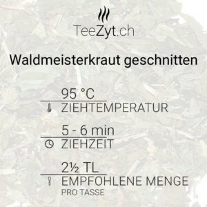 Ein Bild von Waldmeisterkraut geschnitten, in der Kategorie Kräutertee und Gewürztee Tee Monokräuter