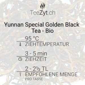 Ein Bild von Yunnan Special Golden Black Tea - Bio, in der Kategorie Schwarz Tee pur Bio Tee