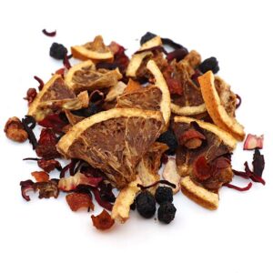 Ein Bild von Früchtetee Aronia-Orange-Mandarine - Bio, in der Kategorie Früchtetee