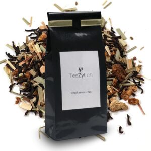 Ein Bild von Chai Lemon - Bio, in der Kategorie Schwarz Tee aromat.