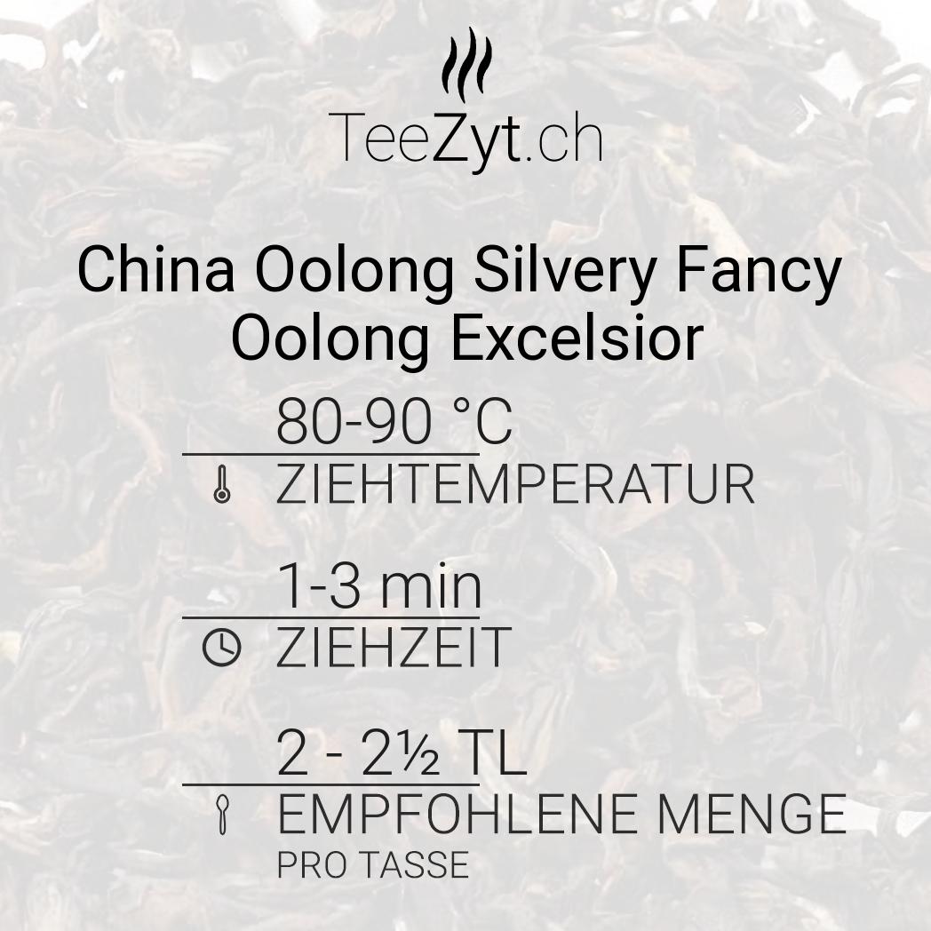 Ein Bild von China Oolong Silvery Fancy Oolong Excelsior, in der Kategorie Grün Tee aromat.