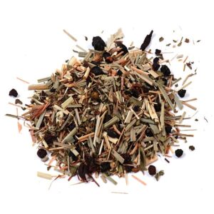 Ein Bild von Kräutertee Waldwunder Zitronengras Holunder Johannisbeeren, in der Kategorie Kräutertee und Gewürztee