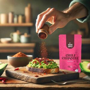 Ein Bild von Señor López - Chipotle Chili  geschrotet, in der Kategorie Kräuter und Gewürze