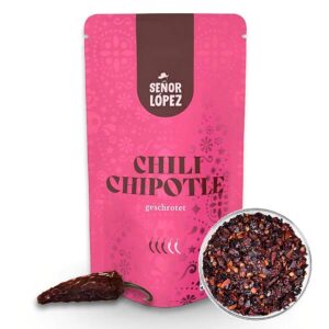 Ein Bild von Señor López - Chipotle Chili  geschrotet, in der Kategorie Kräuter und Gewürze