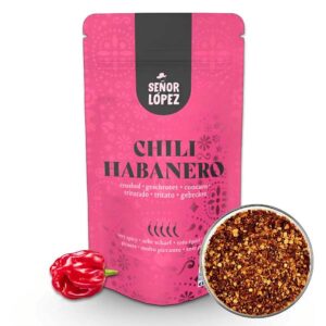 Ein Bild von Señor López - Habanero Chili  geschrotet, in der Kategorie Kräuter und Gewürze