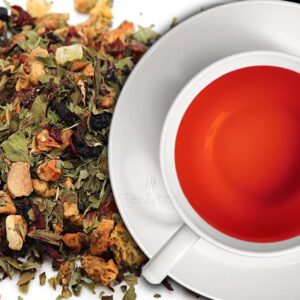 Ein Bild von Früchtetee Wassermelone-Minze, in der Kategorie Früchtetee